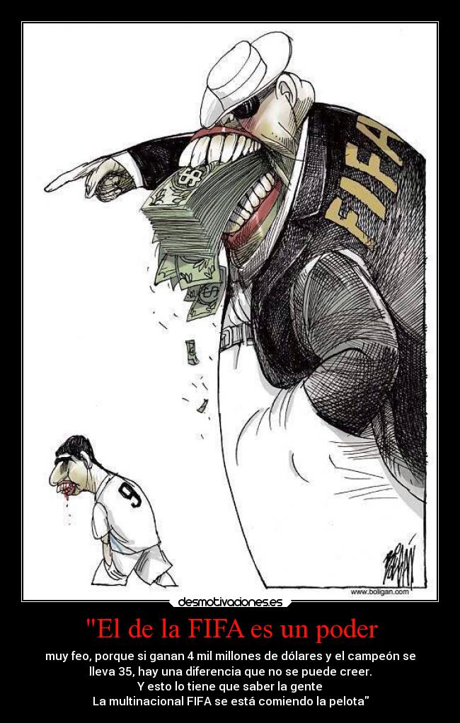 El de la FIFA es un poder - 