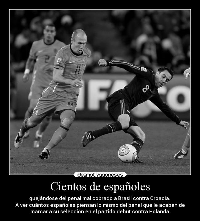 Cientos de españoles -