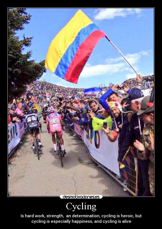 carteles deportes ciclismo desmotivaciones