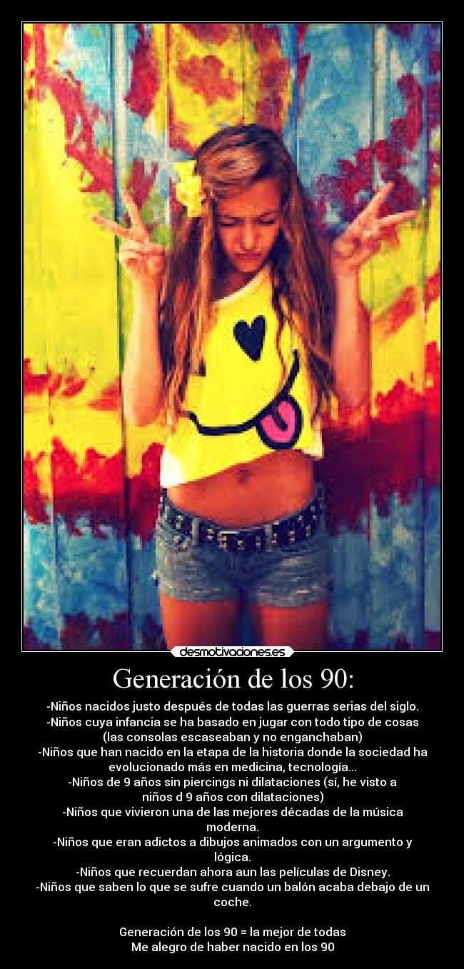 Generación de los 90: -