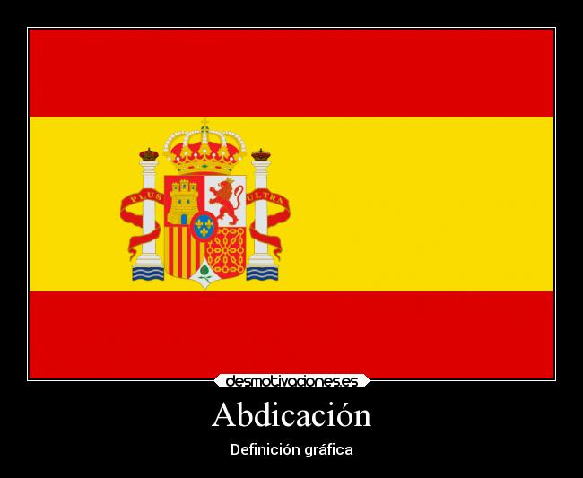 Abdicación - Definición gráfica