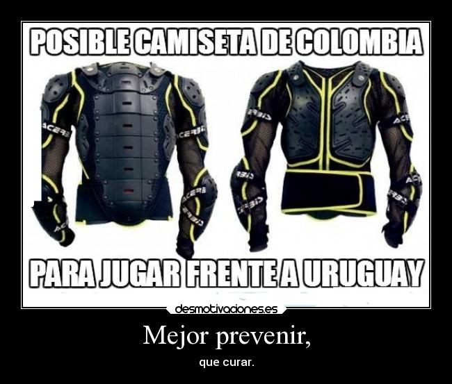 Mejor prevenir, - que curar.