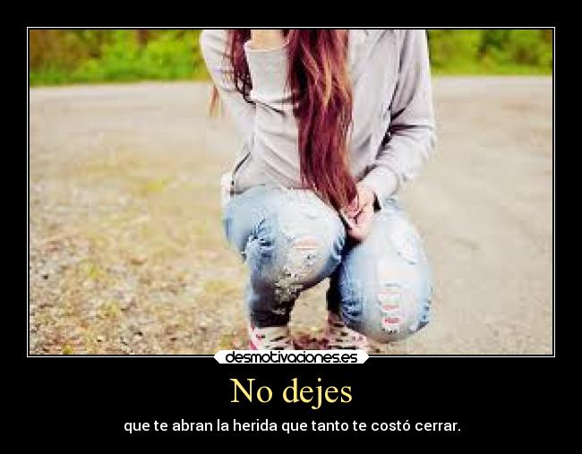 No dejes - 