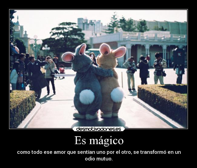 Es mágico -