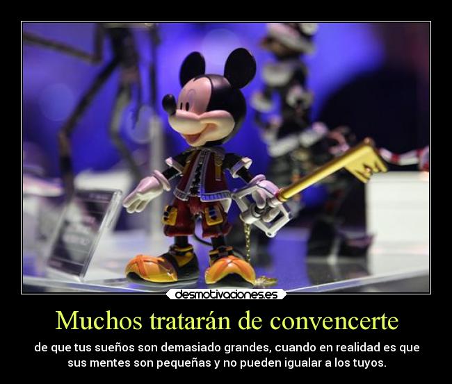 Muchos tratarán de convencerte - 