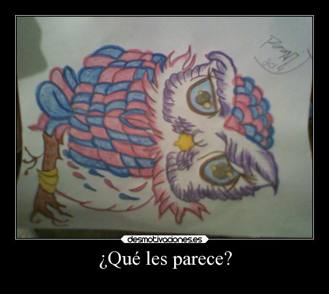¿Qué les parece? -