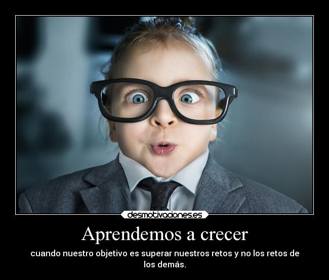 Aprendemos a crecer - 