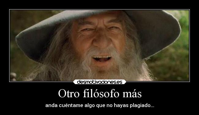 Otro filósofo más -