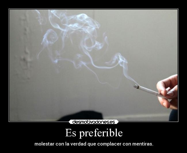 Es preferible -