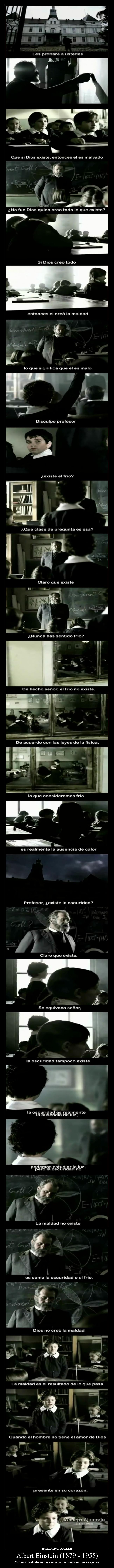 Albert Einstein (1879 - 1955) - Con ese modo de ver las cosas es de donde nacen los genios