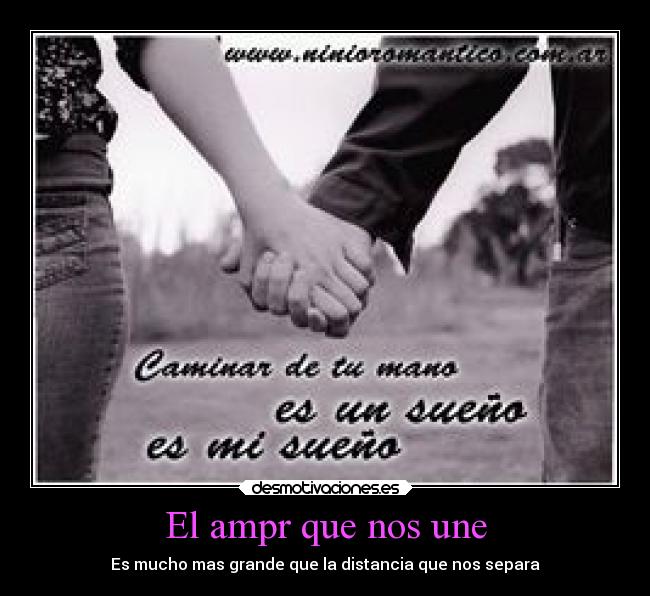 El ampr que nos une - Es mucho mas grande que la distancia que nos separa
