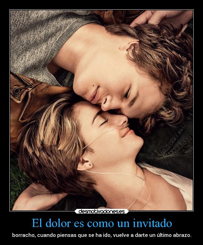 El dolor es como un invitado -