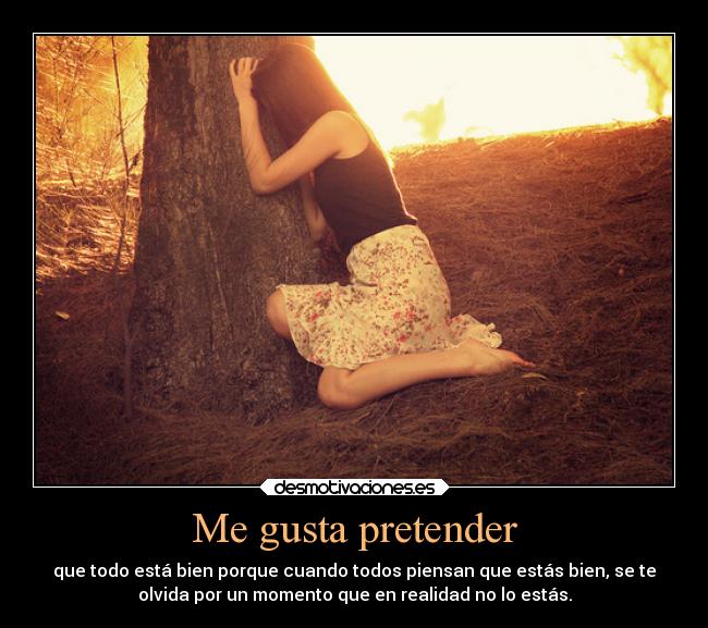 Me gusta pretender - 