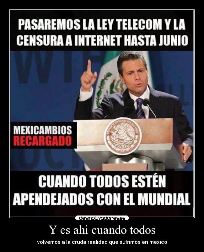 carteles enemigo desmotivaciones