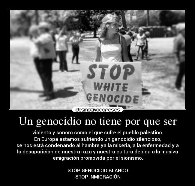 Un genocidio no tiene por que ser - 