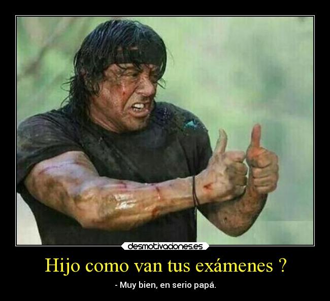 carteles examenes examenes desmotivaciones