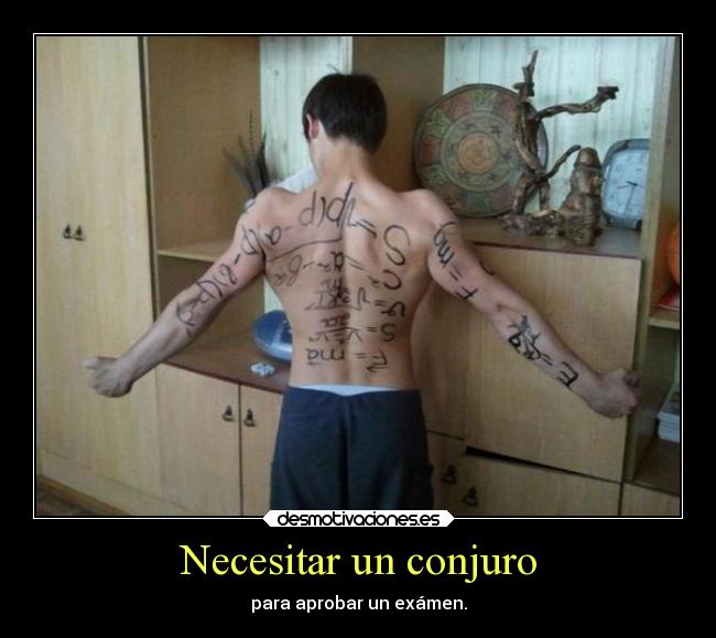 Necesitar un conjuro -