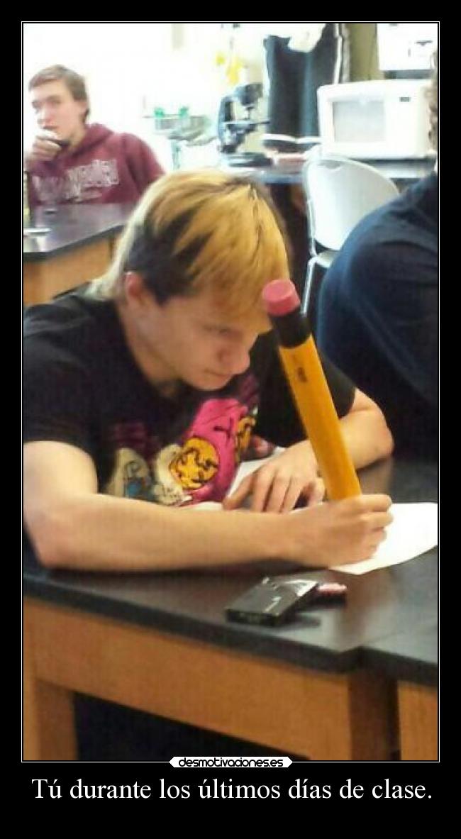 carteles examenes humor clases findecurso trabajos deberes breathebreathe desmotivaciones
