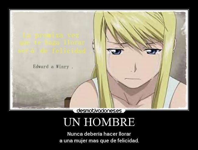 UN HOMBRE -
