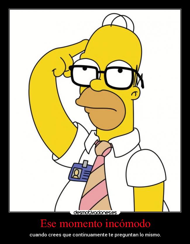 Ese momento incómodo -