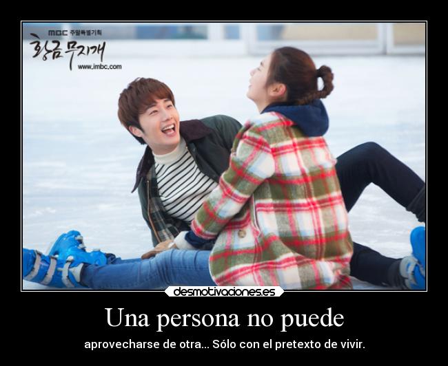 Una persona no puede -