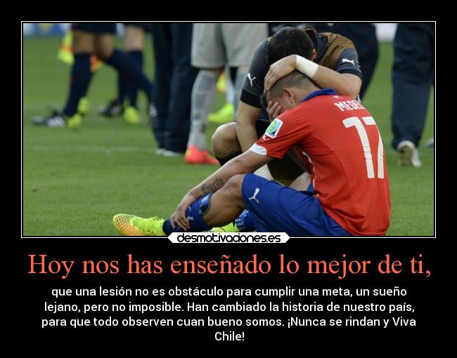 carteles futbol chile desmotivaciones