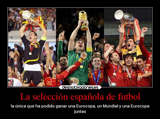 La selección española de futbol - 
