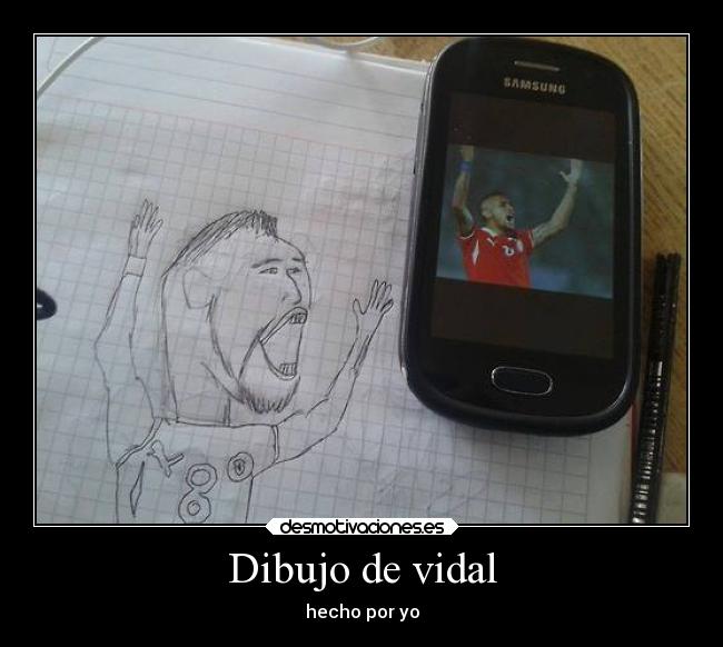 Dibujo de vidal - hecho por yo