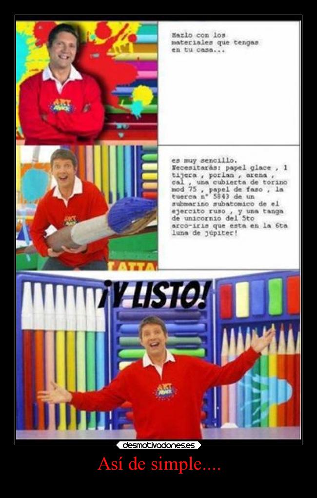 Así de simple.... -