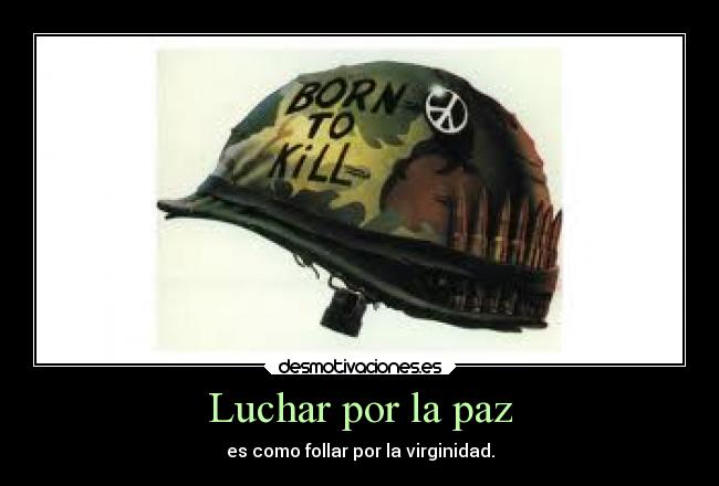 Luchar por la paz -