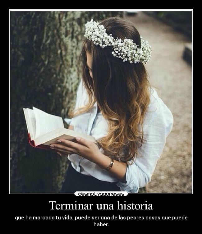 Terminar una historia -
