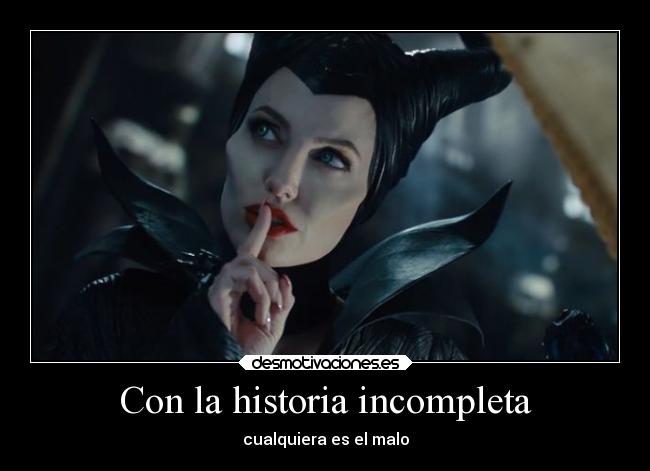 Con la historia incompleta - 