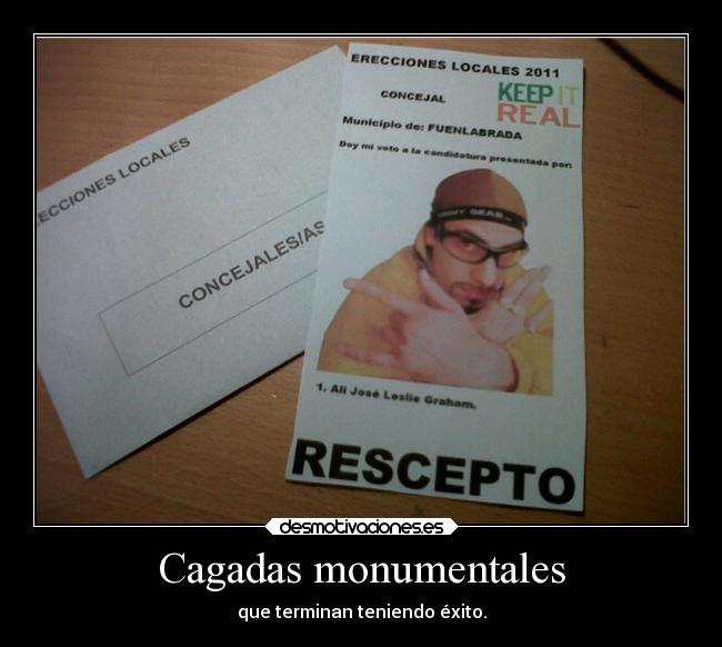 Cagadas monumentales - 