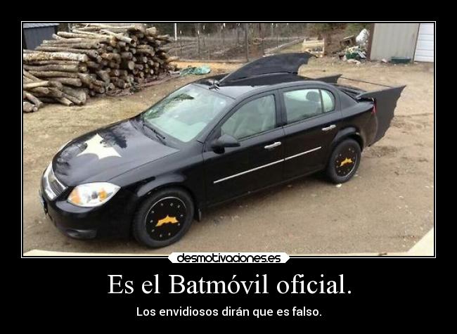 Es el Batmóvil oficial. -
