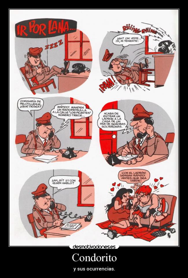 Condorito - y sus ocurrencias.