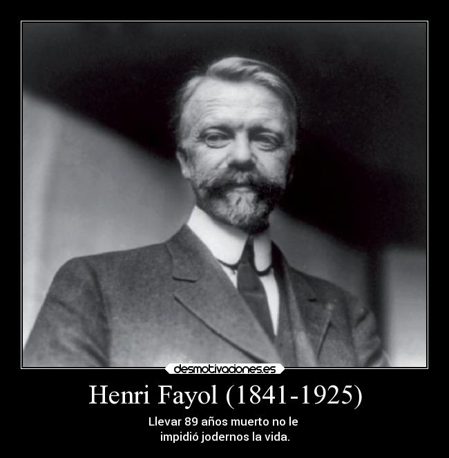 LA VIDA DE HENRY FAYOL la vida de henry fayol: