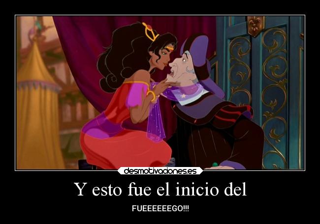 Y esto fue el inicio del - FUEEEEEEGO!!!