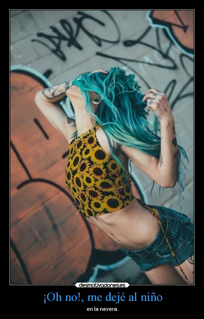 ¡Oh no!, me dejé al niño - 