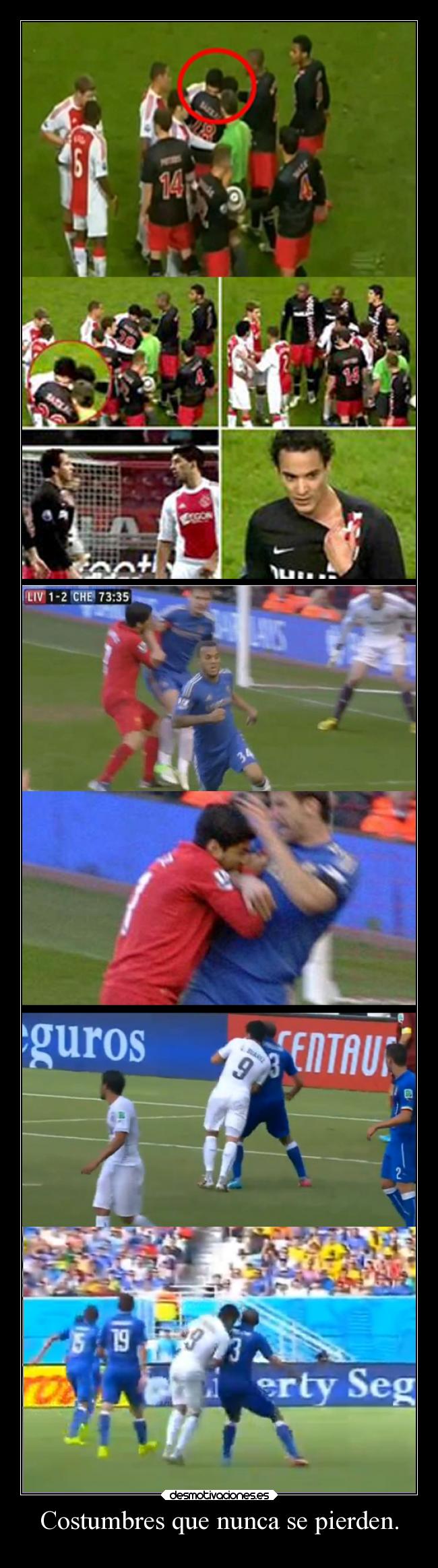 Costumbres que nunca se pierden. -