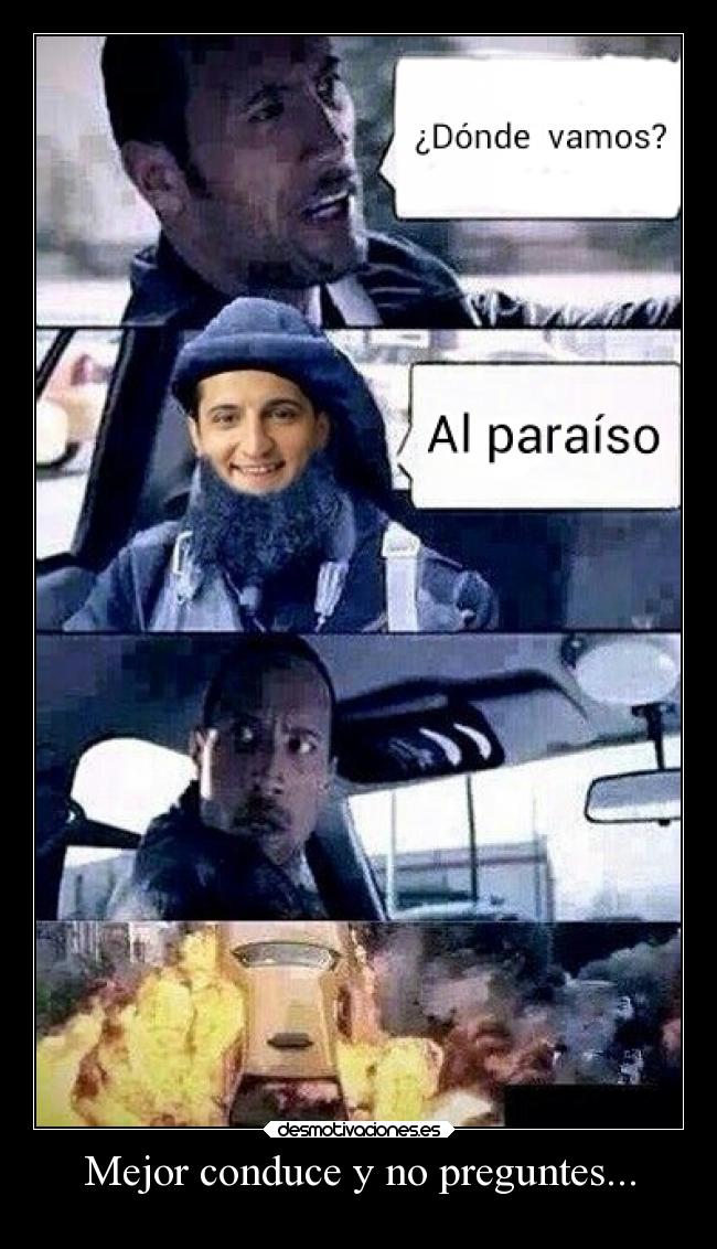 carteles humor hook conducir preguntar explosion desmotivaciones