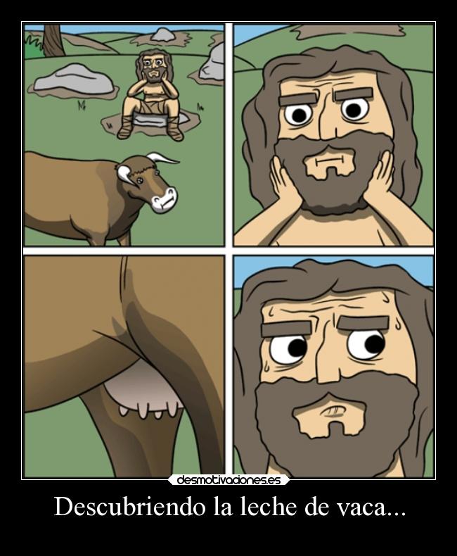 carteles humor leche vaca rilacs kellogstime desmotivaciones