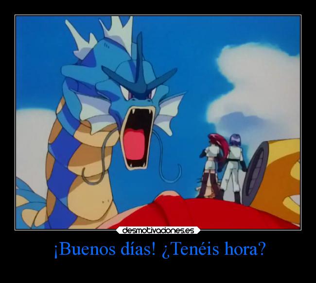 carteles humor pokemon gyarados rocket desmotivaciones