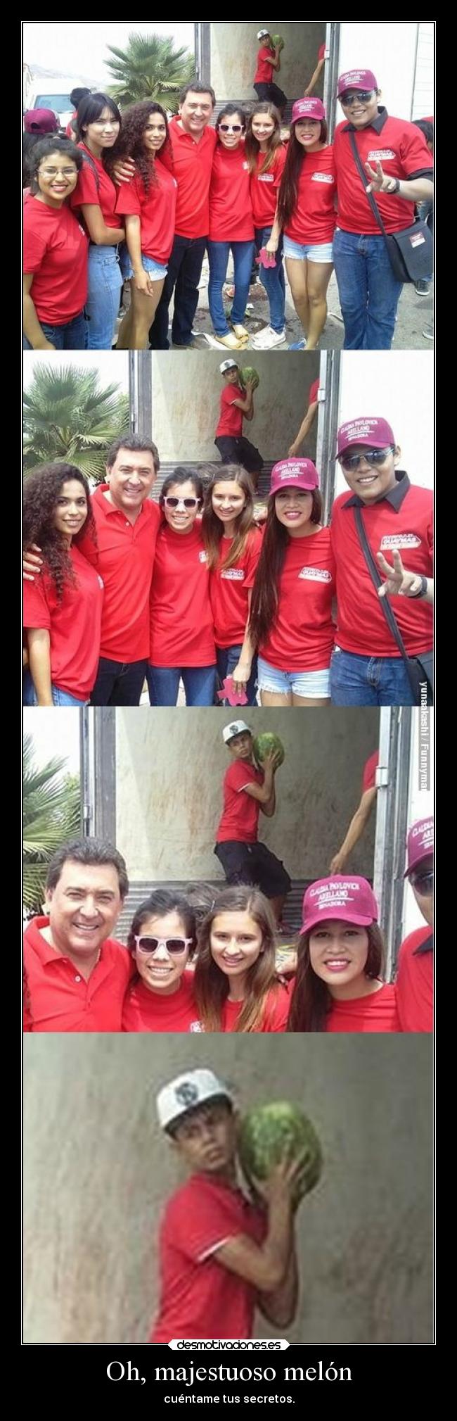 Oh, majestuoso melón -
