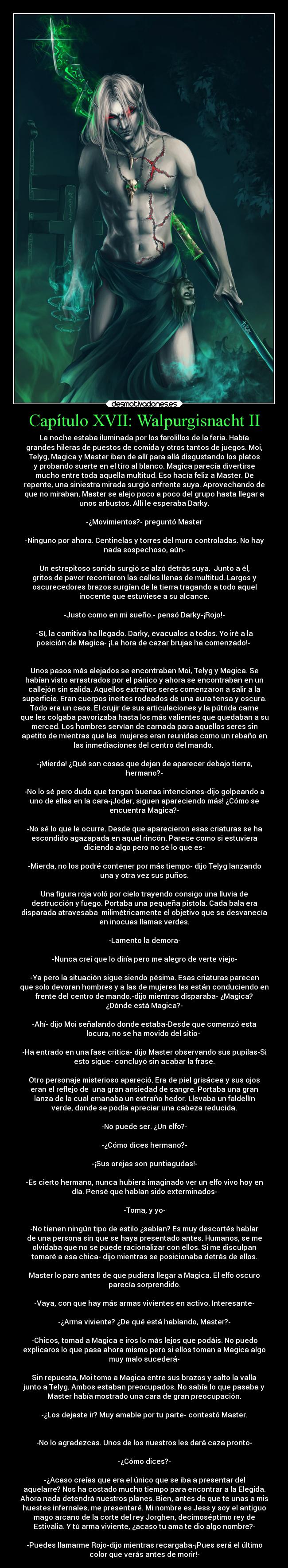 Capítulo XVII: Walpurgisnacht II - 