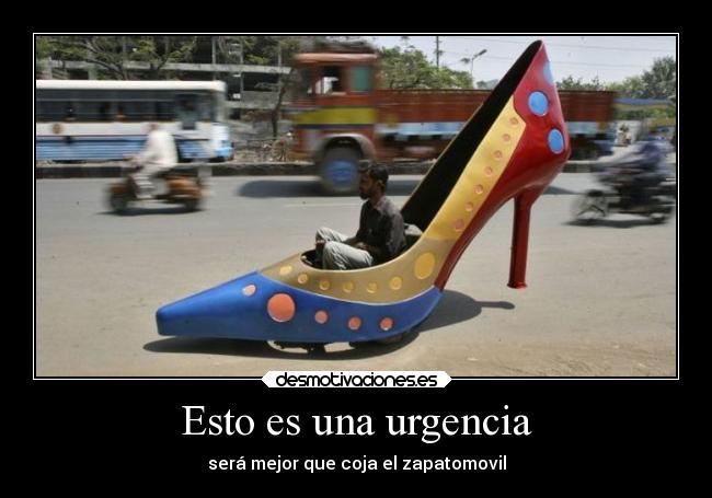 Esto es una urgencia -