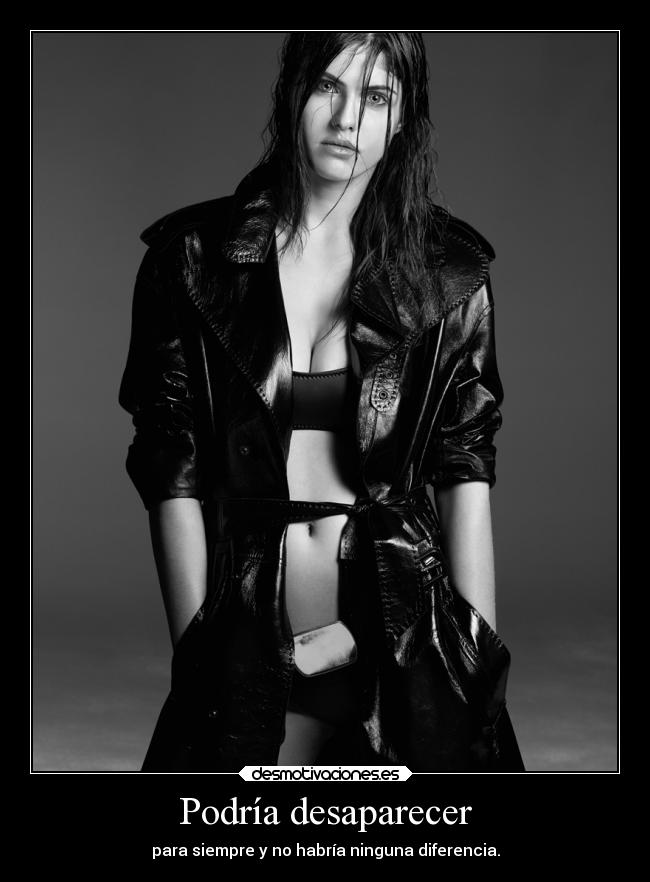 Podría desaparecer - 