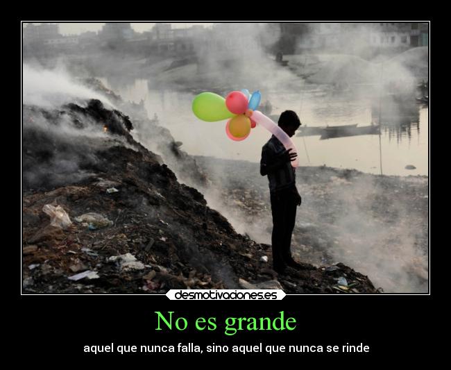 No es grande - 