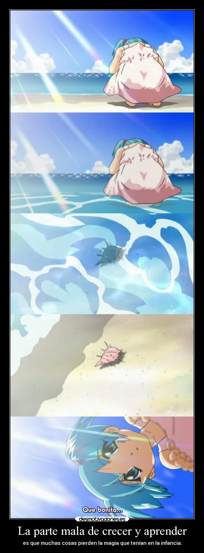 La parte mala de crecer y aprender - 