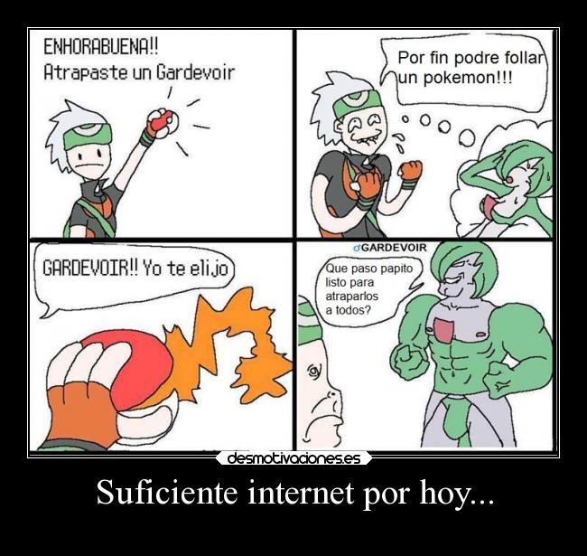 Suficiente internet por hoy... - 