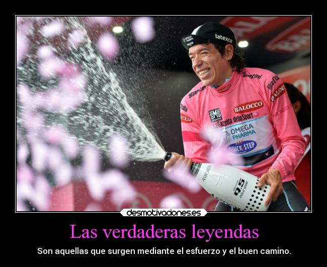 carteles internet mundo deportes colombia nairoquintana ciclismo heroe leyenda desmotivaciones